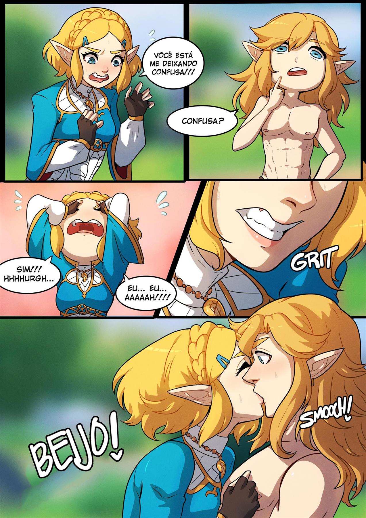 Uma noite com Zelda