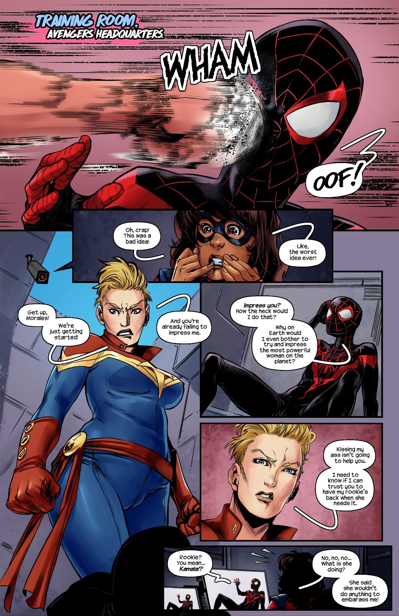 Ms.Marvel/Spiderman 2 [Tracy Scops]