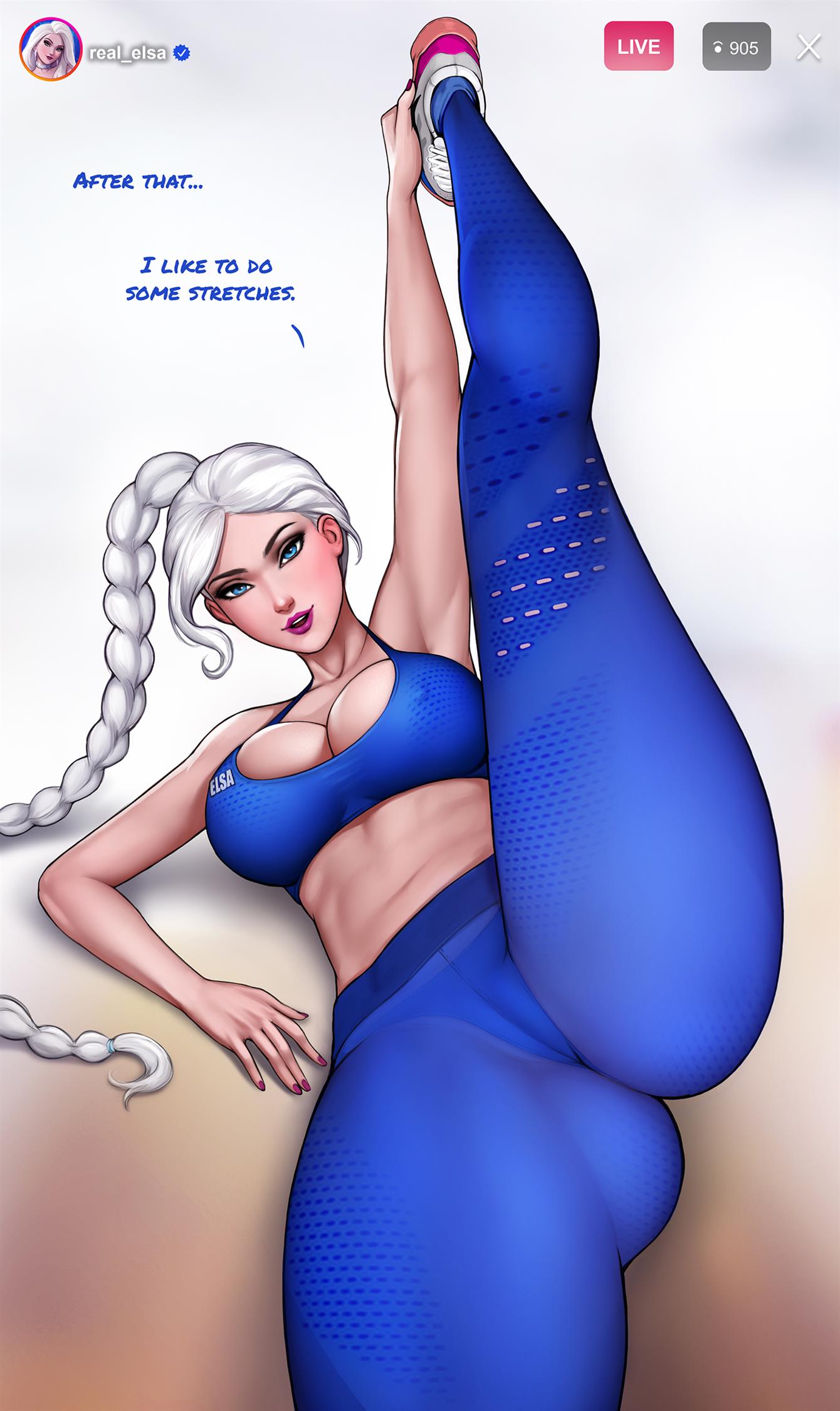 How to train your ass with Elsa (Frozen) [Aroma Sensei]