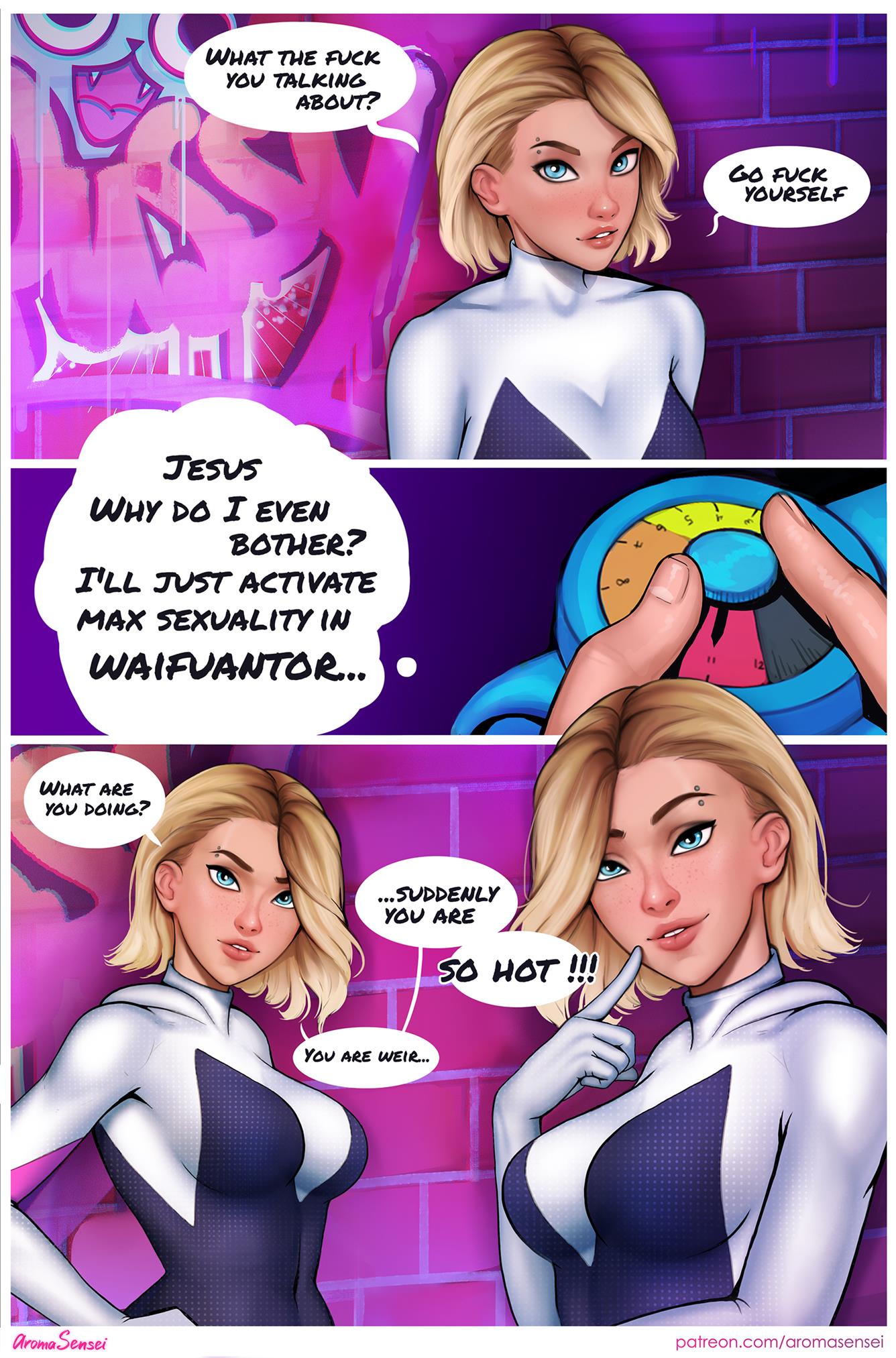 Waifunator vol1. Gwen (Spider-Man: Into the Spider-Verse)