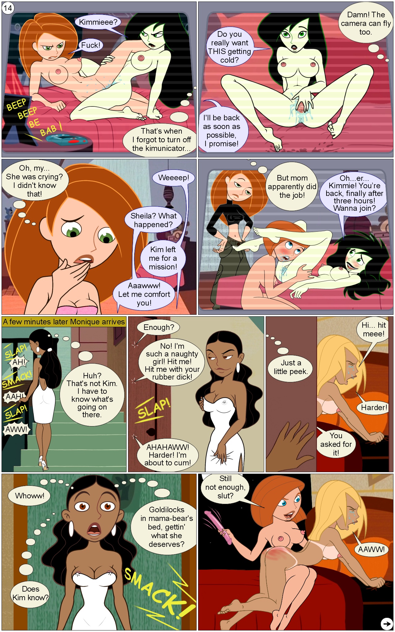 Oh, Betty! – Or: How to Seduce a Female Secret Agent (Kim Possible)