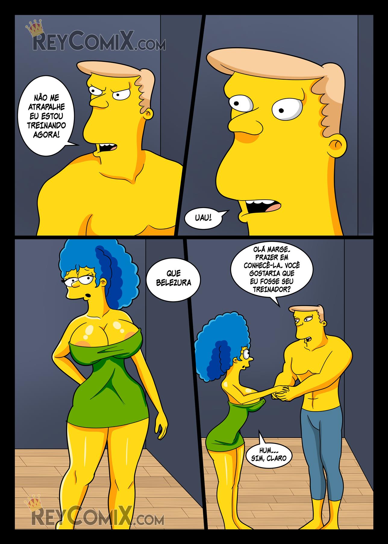 Marge na Academia