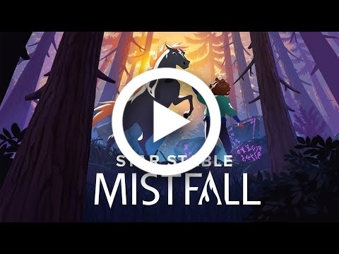 En trailer för Star Stables nya animerade online serie Mistfall