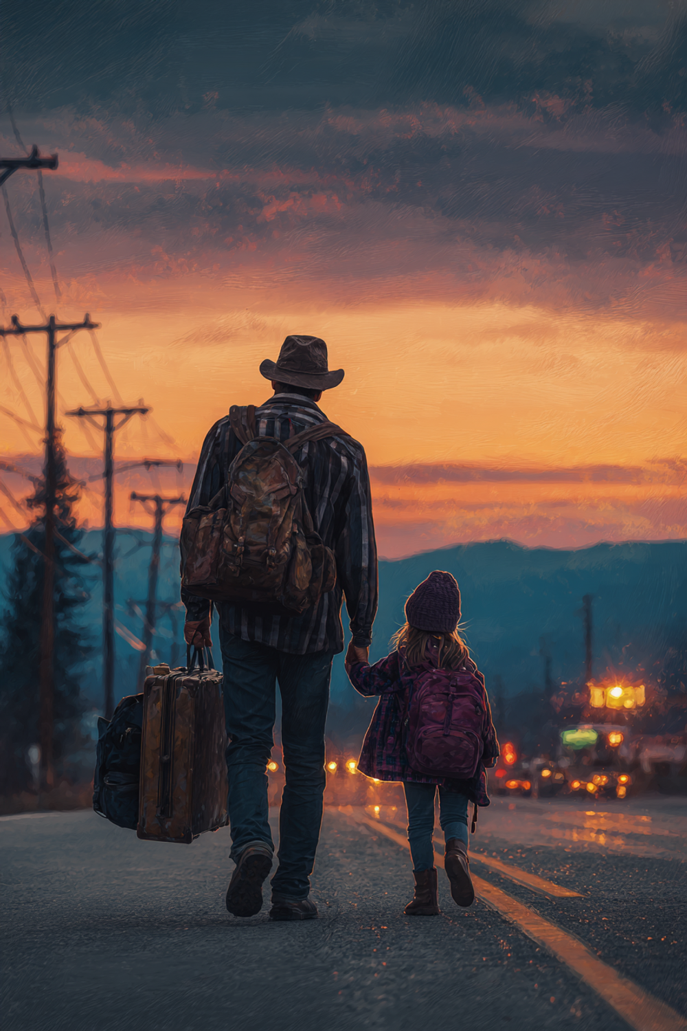 Father-daughter trip