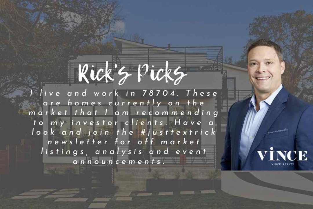 Unraveling the Best Value for New Construction in Austin! Rick's Picks for New Construction 78704