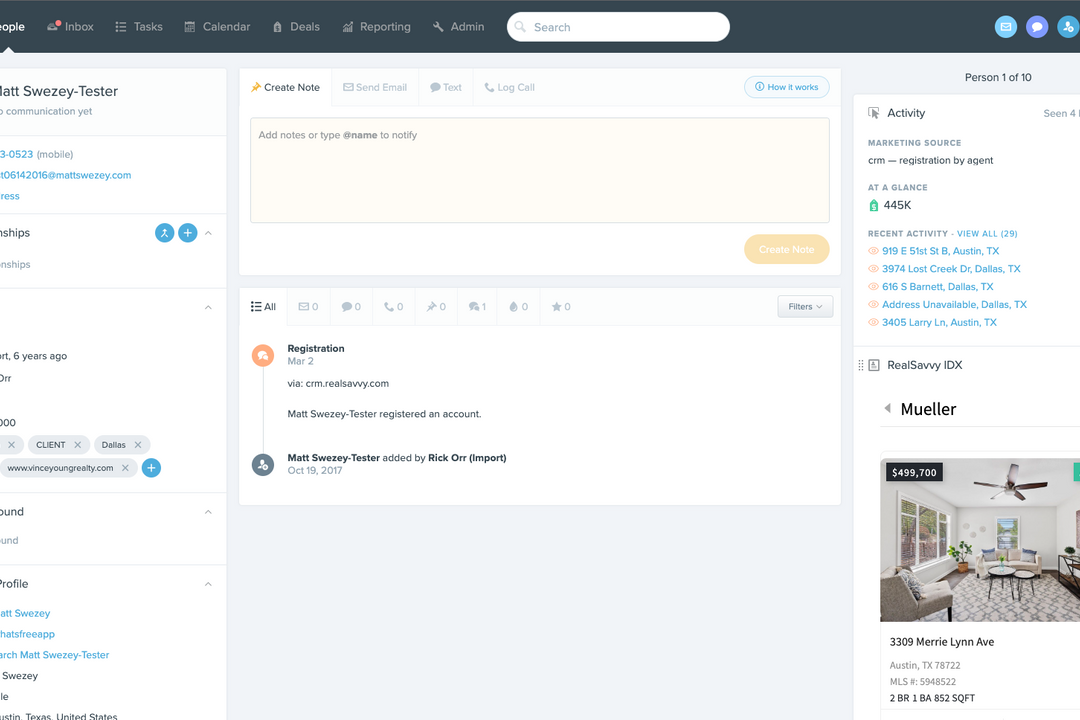 The Best Follow Up Boss IDX Integration
