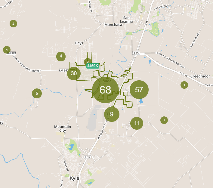 Search Buda Texas Homes for Sale