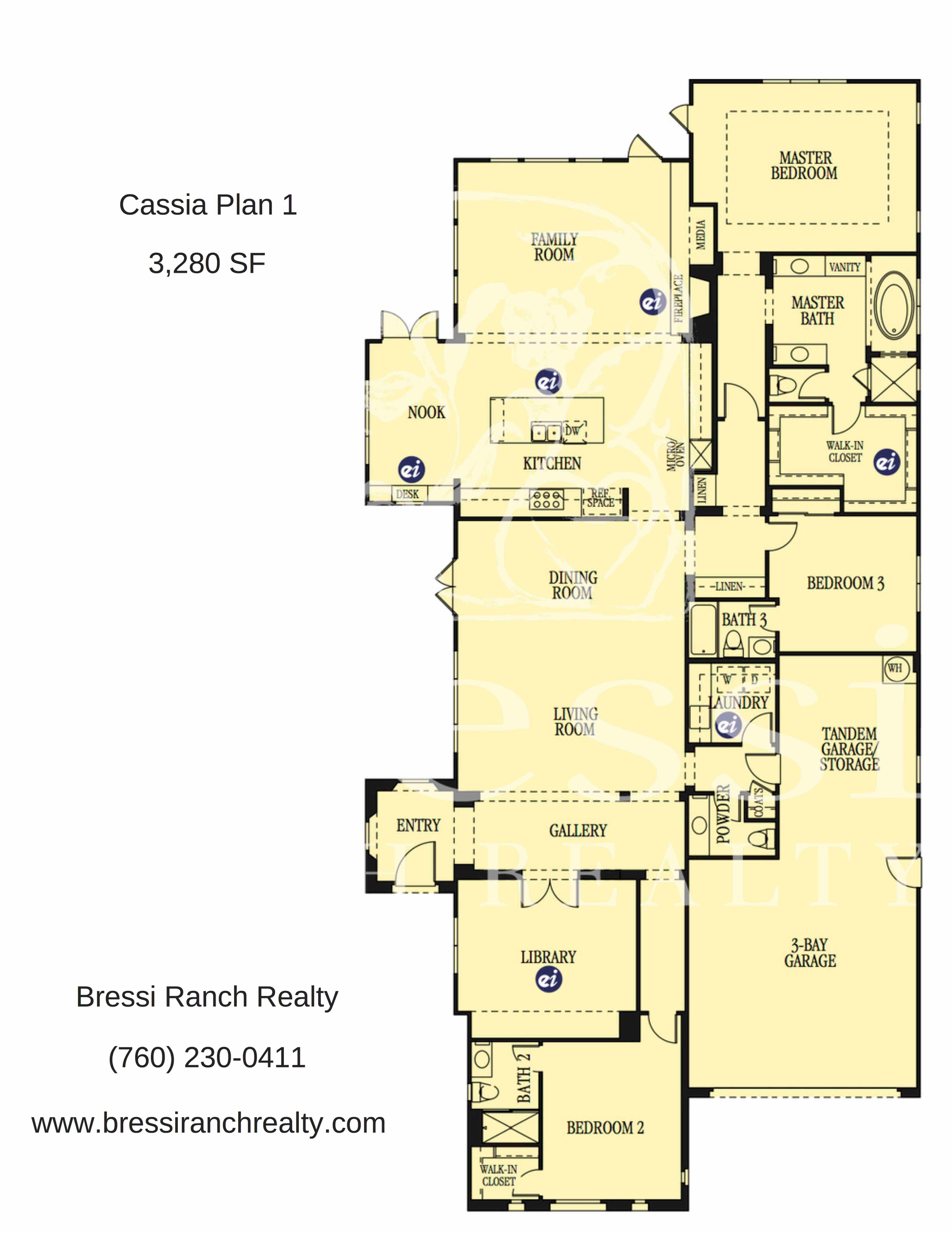 Cassia Plan 1 Floor Plan