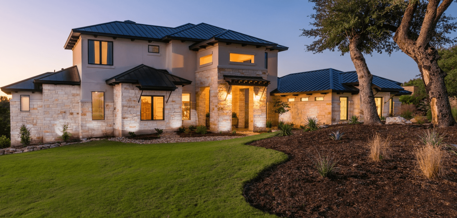 Custom Homes in the Texas Hill Country Exterior Photos Canyon Creek