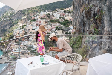 A magical proposal in Positano, Italy