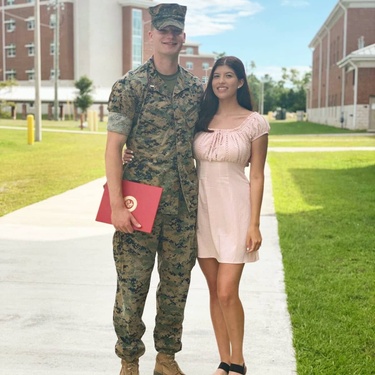 Marcus' 1st LT Promotion @ Camp Lejeune NC