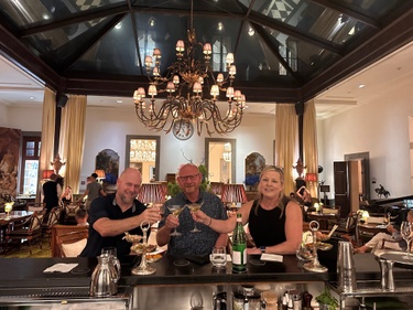 Ex Husband, Future Husband and I - in Florence, Italy.