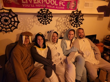 All the Polar Pals together for Baltimore Halloween 2021