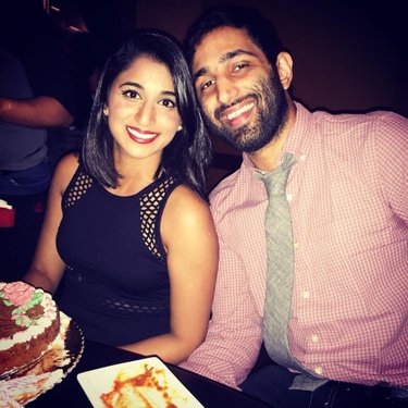 Celebrating Sajani's 23rd birthday in Fort Lauderdale