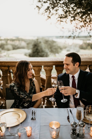 Engagement dinner. January 6, 2019.