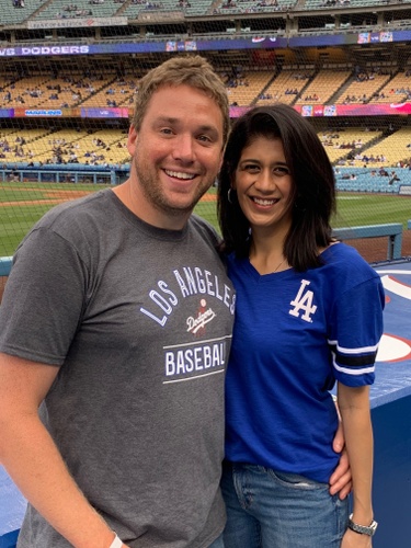 First Dodgers Game