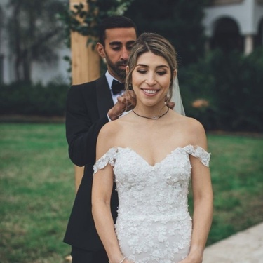 We're married!