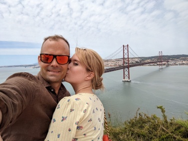 This wasn't San Francisco, but a similar view in Lisbon Portugal
