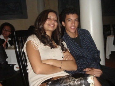 Our first photo together =) Age: 16; Year: 2006