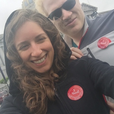 First time voting together! In SF city hall to boot. June 2016 California Primaries