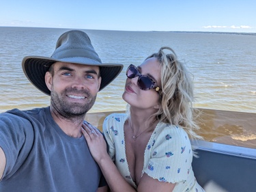 On the Ferris Wheel in Bay Beach (Green Bay Wisconsin)