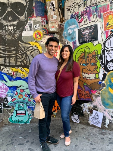 Varun's first time in Seattle
