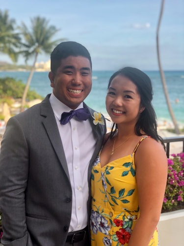 Waikiki, the day before we got engaged