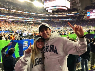 That Spontaneous Trip to the NCAA Championship!! Go Hoos!!