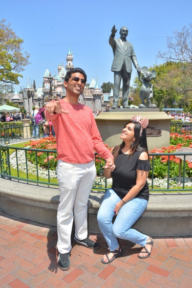 One of our many Disneyland trips