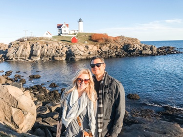 Cute lighthouse somewhere near New Hampshire, 2018