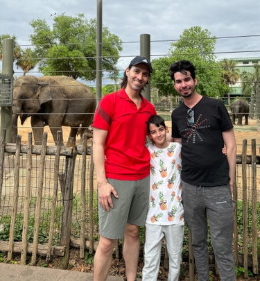 Houston Zoo with Daniel, 2024