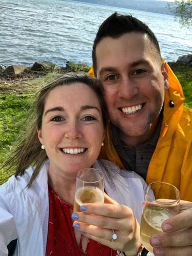 The Proposal! Glimmerglass State Park, Cooperstown, NY - May 17, 2019