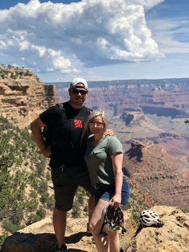 Pit stop from our bike ride @ the grand Canyon! 2018