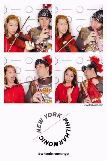 We like to have fun in photo booths...