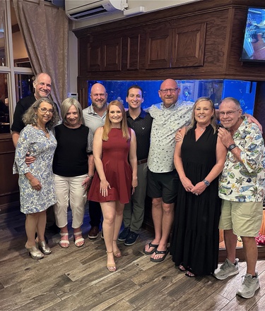 Alex's birthday dinner and where they announced the sweetest addition to the family 2025