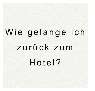 Wer nicht selbst fahren möchte oder getrunken hat, kann zu bestimmten Uhrzeiten (werden noch bekanntgegeben) mit dem Shuttle von Villa Hamalia zurückgebracht werden, insofern das Hotel auf der angegebenen Strecke liegt.