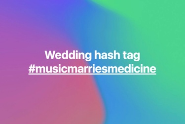 Hash tag for any photos from any events is you post them on social media. If you download the appycouple App you can also take photos directly on to our page!