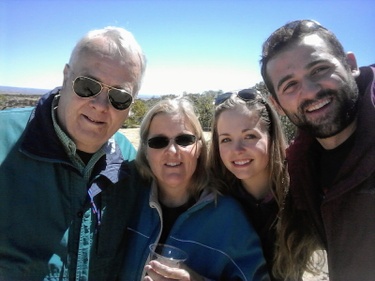 Carmine flew in Katie's dad to make sure he was there for the engagement too!