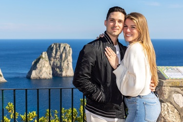 Engagement photoshoot Capri: April 2022