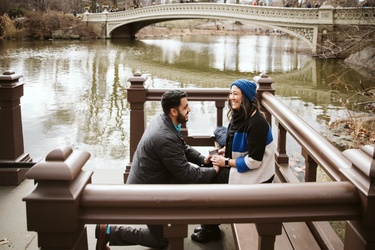 Our Proposal - February 8, 2020 in Central Park, NY