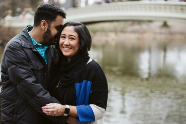 Our Proposal - February 8, 2020 in Central Park, NY (our favorite picture)