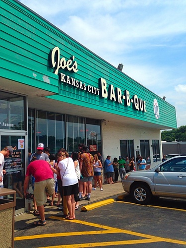 BBQ: Eat at one of Kansas City's world famous BBQ restaurants, including Joes, Q39, and Jack Stack.