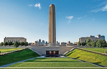 WWI Memorial: Visit America's only WWI museum and memorial, and get a great view of the whole city. 