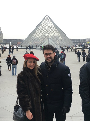 First time in Paris together 