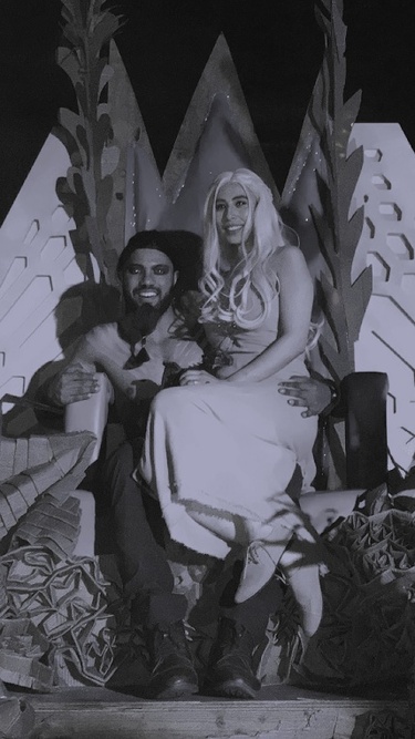 Khal Drogo and Daenerys