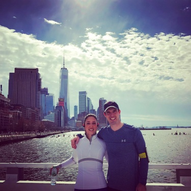 Our favorite run on the westside highway . . . little did we know how special One World Trade would become for us