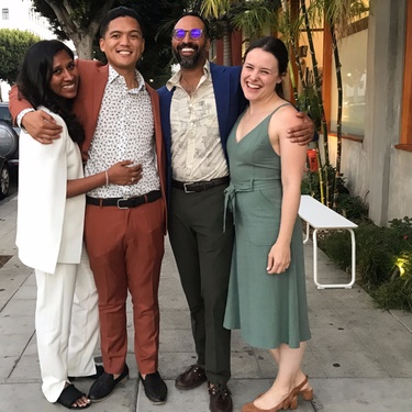 Charlini and Jerome's Rehearsal Dinner, June 2018.