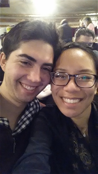 We saw Lin Manuel Miranda in Hamilton!