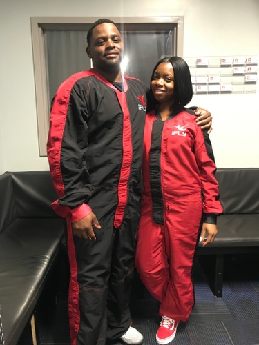 In door Sky Diving- San Jose, California - Feb 2018