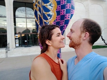 Visiting our ceremony location!